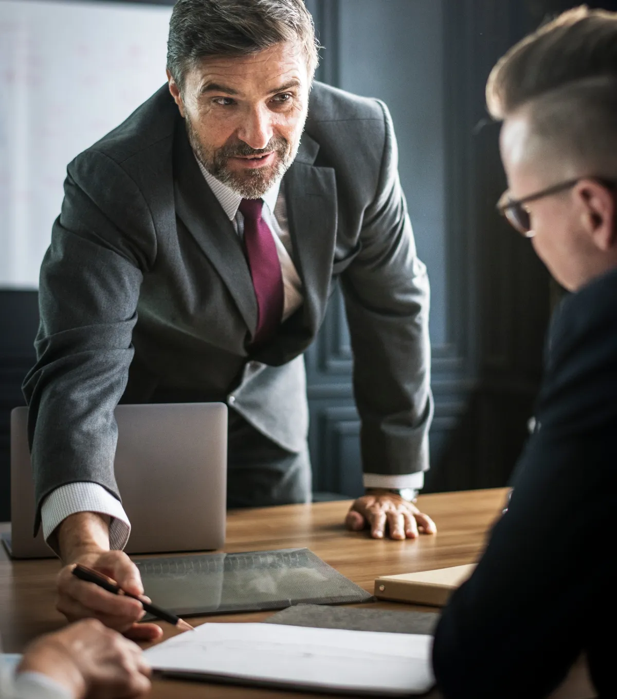 Atendimento JBF Capital em reunião com cliente